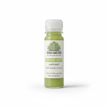 Cactus Shot with Ingredients