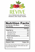 REVIVE Nutrition Facts